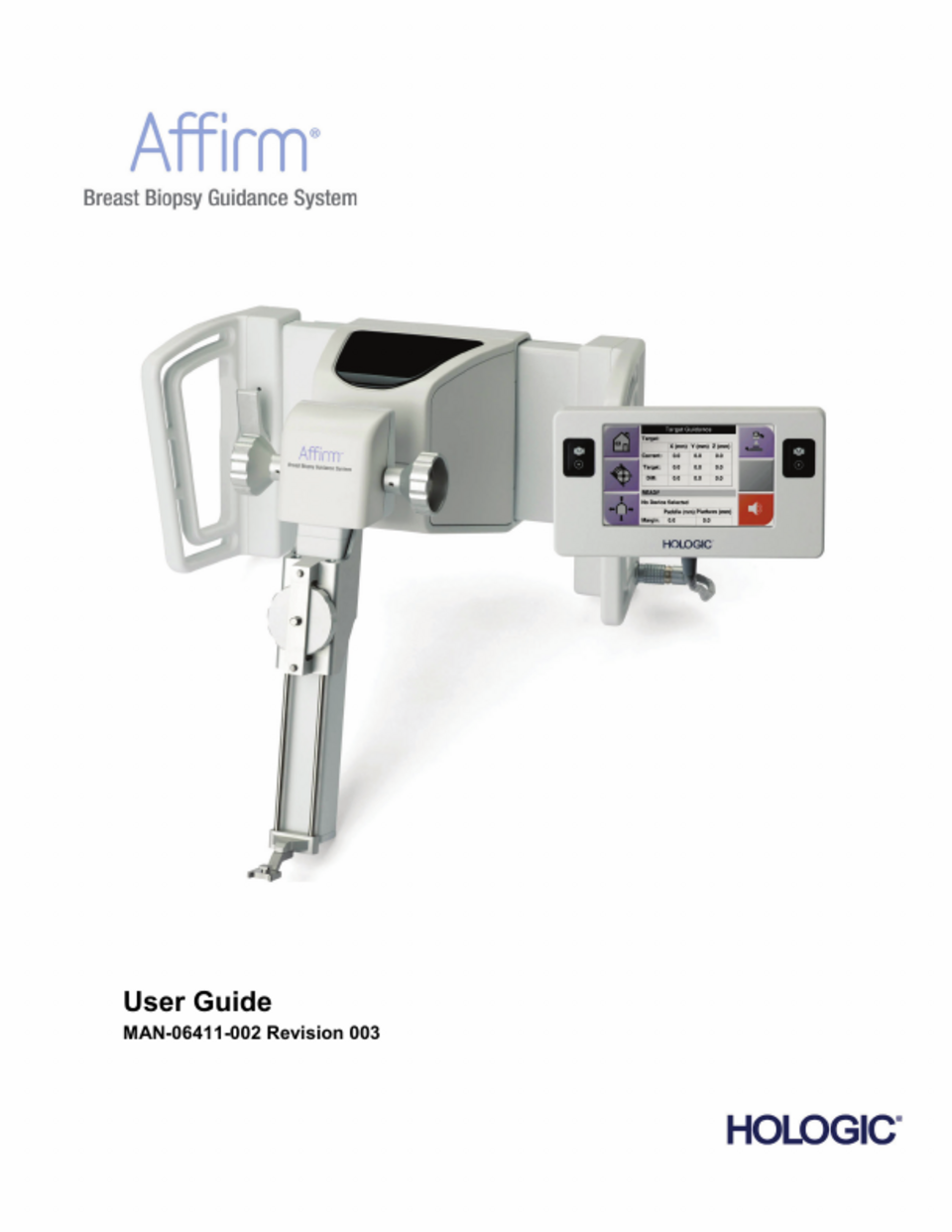 Affirm Guidance System User Guide Rev 003 July 2021 PDF download